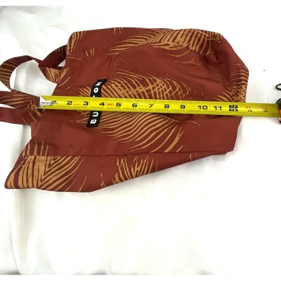 Burton Tote Bag Tropical Print Blue Lining Travel Vacation Casual - Picture 8 of 9